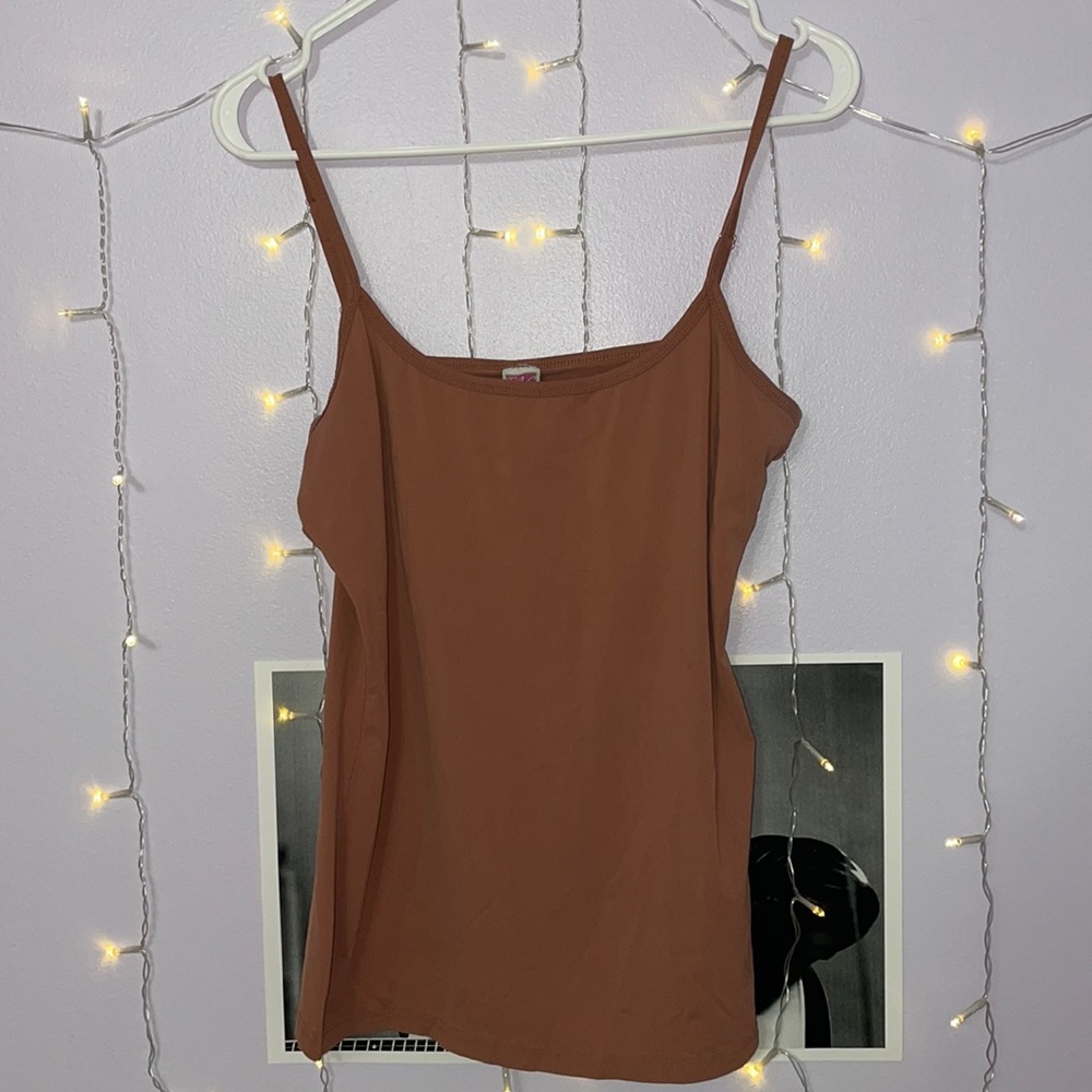 XL light pink tank top